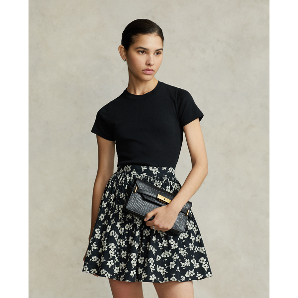 Clutch Polo ID mit Krokopr&auml;gung Polo Ralph Lauren in Black 7