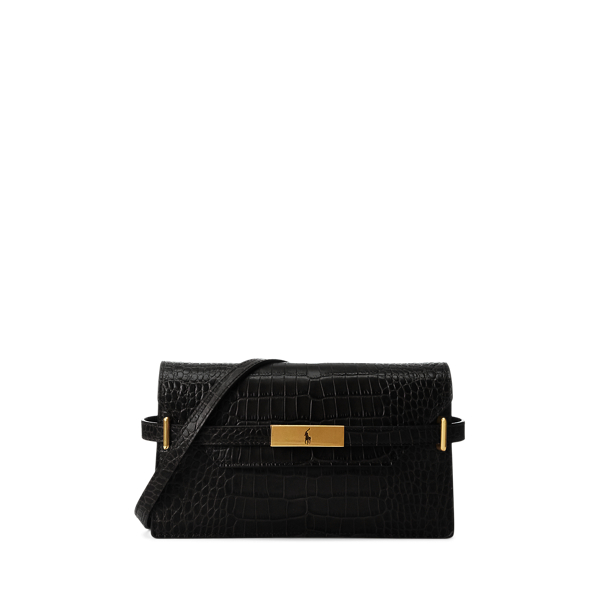 Polo ID Croc Embossed Clutch for Women Ralph Lauren PT