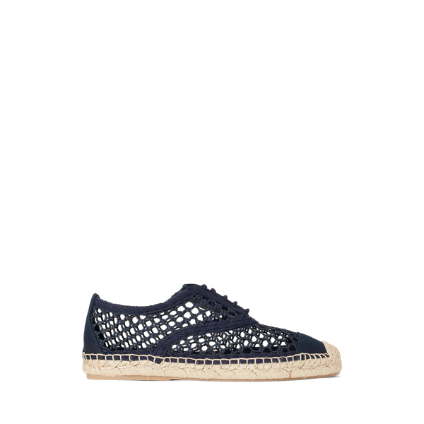 Cotton Mesh Espadrille