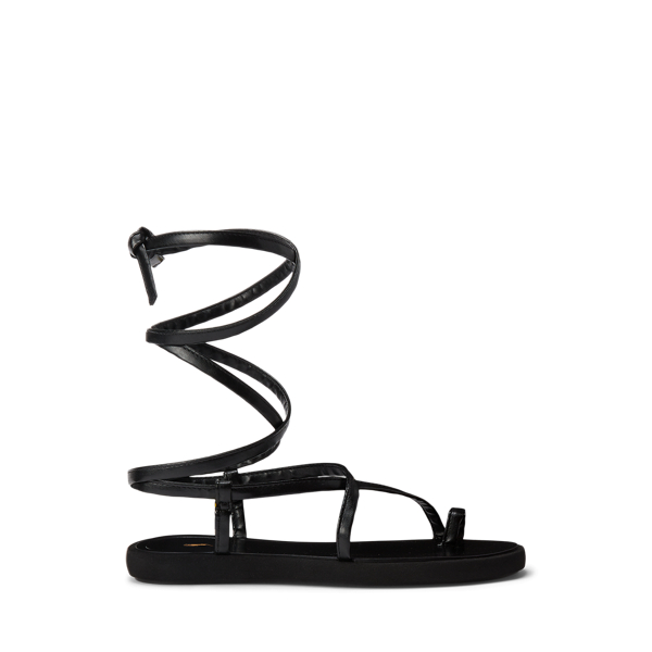 Toe-Strap Lace-Up Sandal Polo Ralph Lauren 1