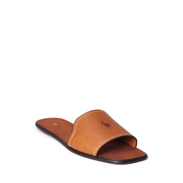 Ralph lauren womens sliders best sale