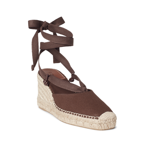 Canvas Wedge Espadrilles