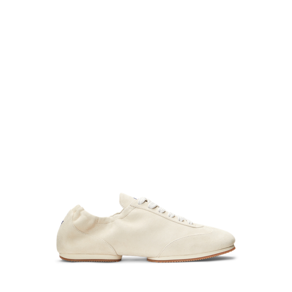 The Suede Pony Ballerina Trainer for Women | Ralph Lauren® PA
