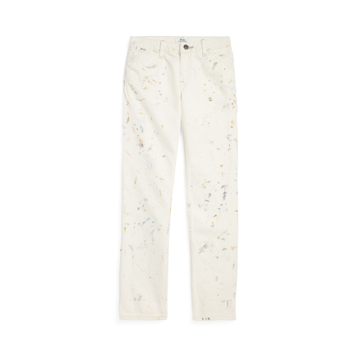 Paint Splatter Boyfriend Carpenter Jean Ralph Lauren