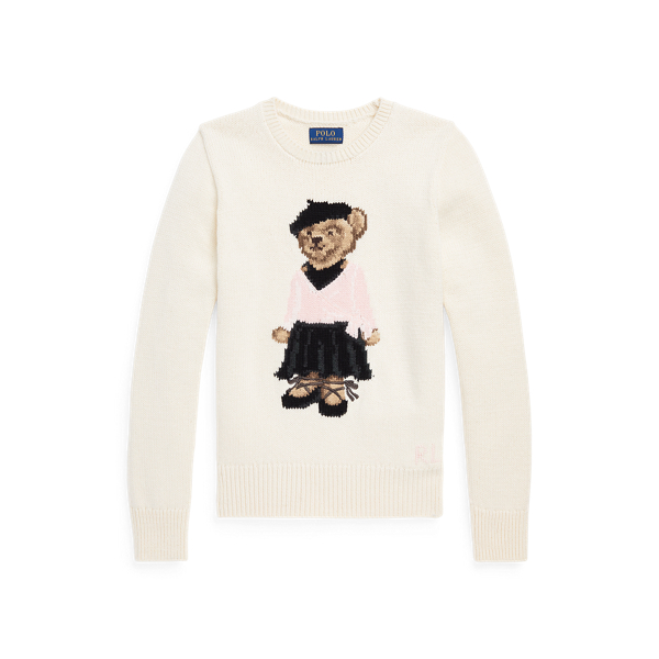 Polo Ralph Lauren Girls Beach Bear cheapest Crewneck Sweater