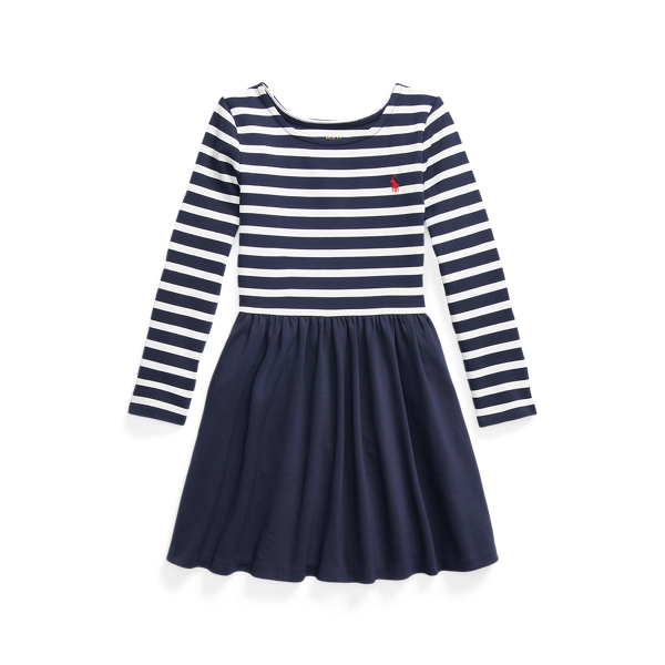 Robe ray&eacute;e en jersey ponte stretch Girls 1.5-6.5 Years en 1