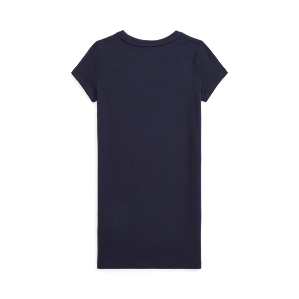 T-Shirt-Kleid aus Baumwolljersey Girls 1.5-6.5 Years in J&auml;ger-Navy 2