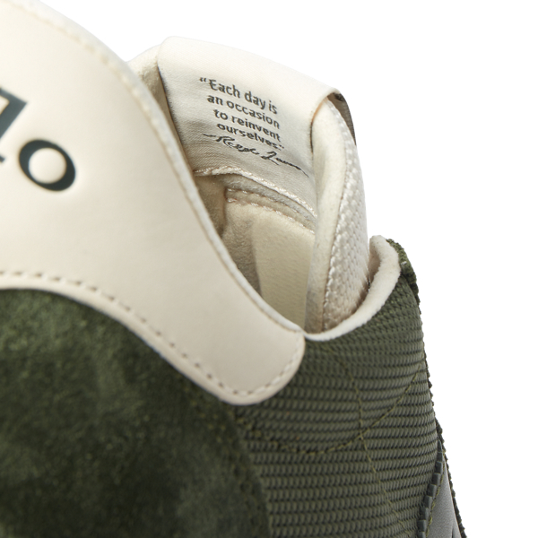 Sneaker Train 89 mit Wildlederbahnen Polo Sport in Classic Drab 5