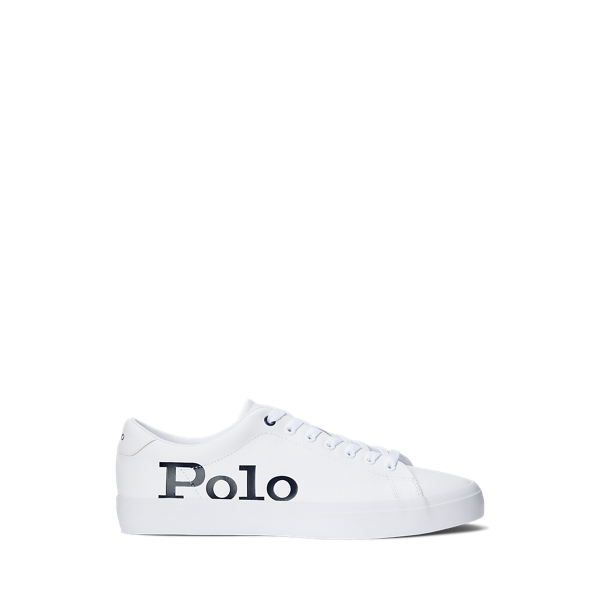 Longwood leren sneaker met logo Polo Ralph Lauren in 1