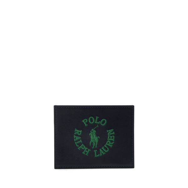 Logo Nappa Leather Card Case Polo Ralph Lauren 1