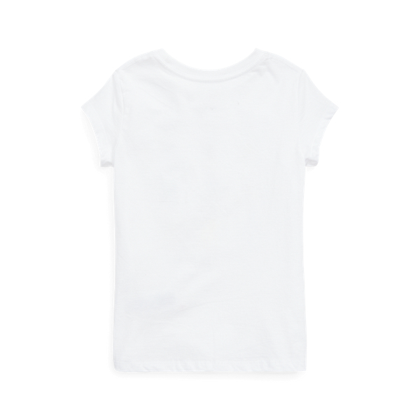 T-Shirt aus Baumwolljersey mit Big Pony Girls 7-14 Years in Wei&szlig; 2