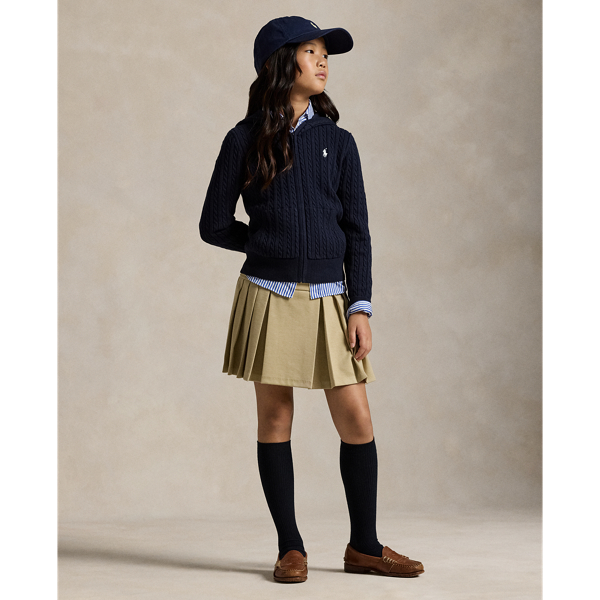 Jupe plissée ralph lauren best sale