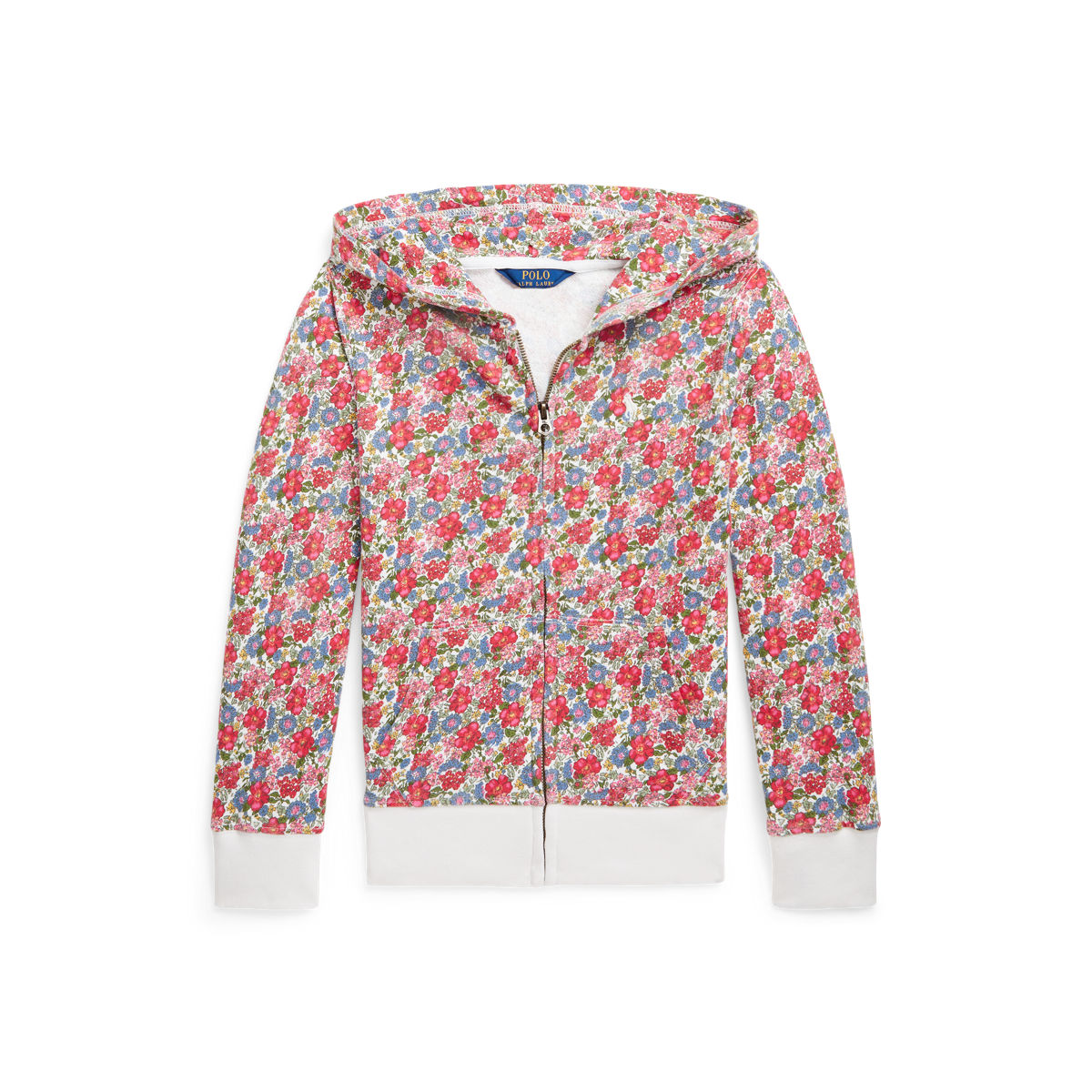 Floral Spa Terry Full-Zip Hoodie | Ralph Lauren
