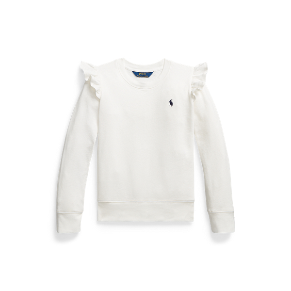 Ruffled Spa Terry Sweatshirt Girls 7-14 Years 1