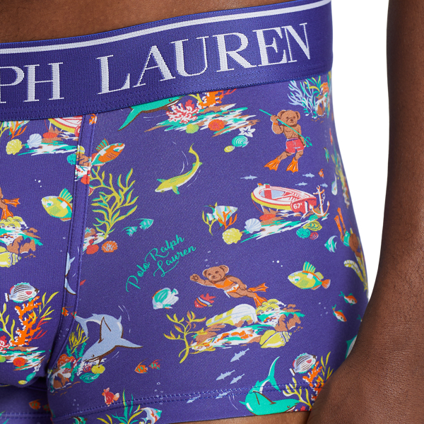 Boxer Briefs aus Baumwollstretch Polo Ralph Lauren in Royal Bearwaiian 4