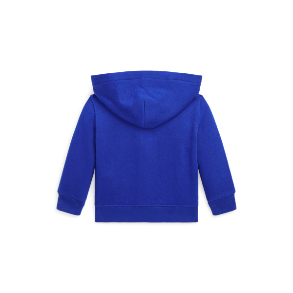 Sweat &agrave; capuche Polo Bear en molleton Baby Boy en &Eacute;toile saphir 2