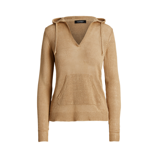 Linen Hoodie Jumper Lauren Petite 1