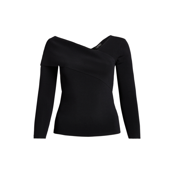 Camisola assim&eacute;trica de manga comprida Lauren Woman em 1