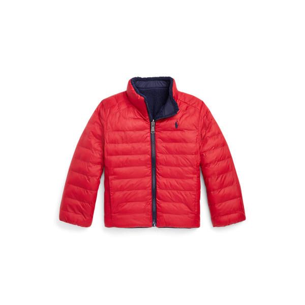 Newport Navy/RL 2000 Red P-Layer 2 Reversible Jacket Boys 2-7/Girls 2-6x for winter 3