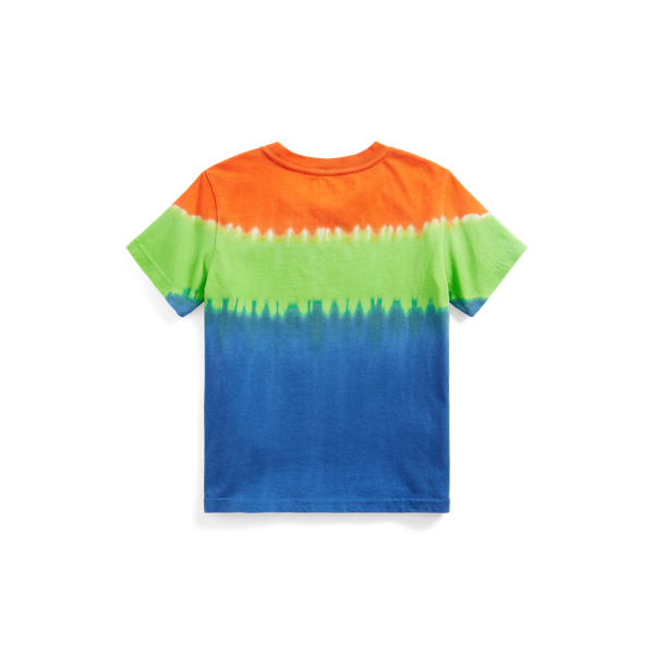 Batik-T-Shirt mit Polo Bear Boys 1.5-6 Years in Sternsaphir multi 2