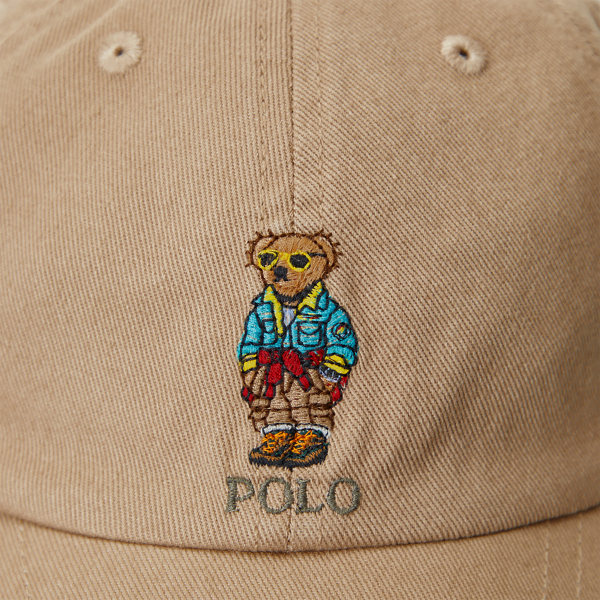 Polo Bear Chino Ball Cap for Boys Ralph Lauren UK