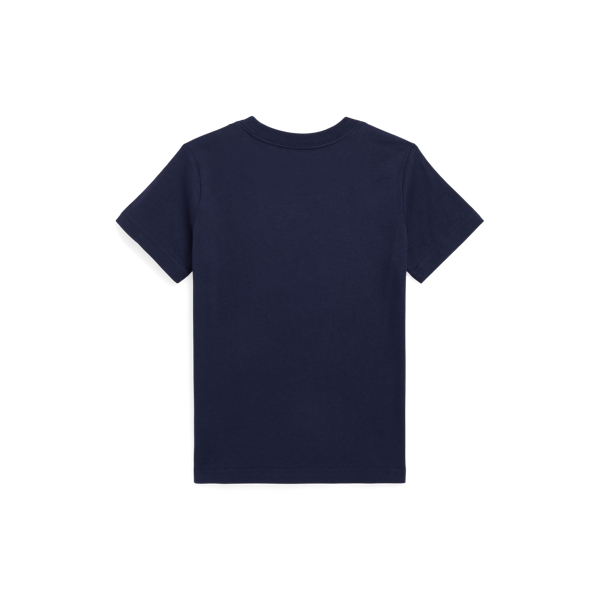 Baumwoll-T-Shirt mit Polo Bear Boys 1.5-6 Years in Kreuzf.-Navy/Voyager Bear 2