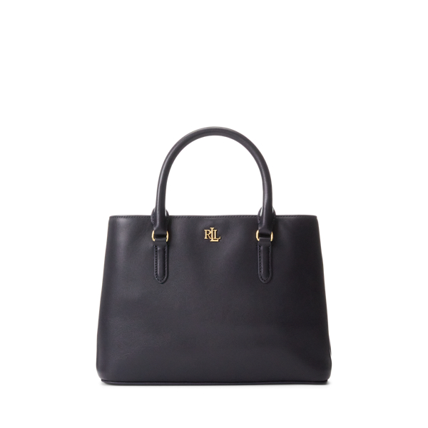 Saffiano leather satchel ralph lauren deals