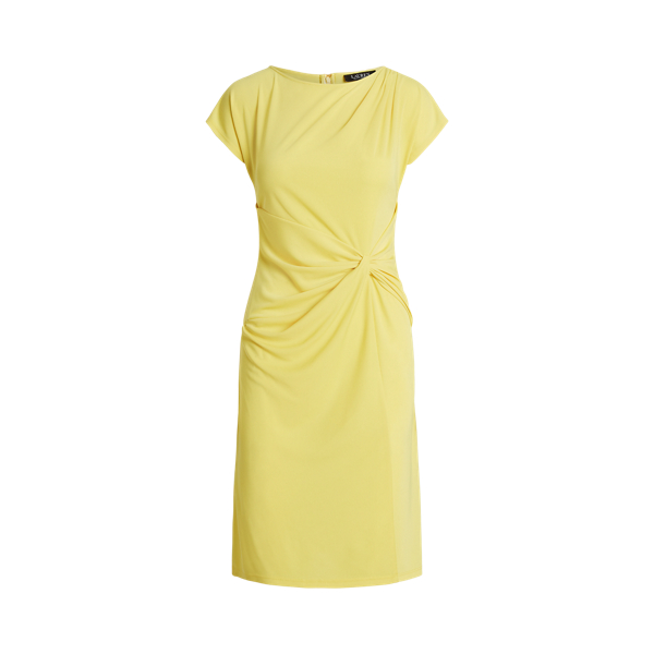 Twist-Front Jersey Dress Lauren 1