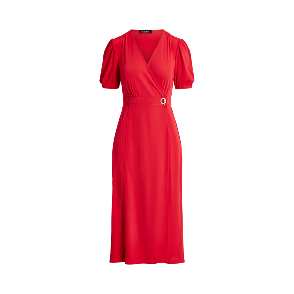Robe portefeuille en jersey stretch Lauren en 1
