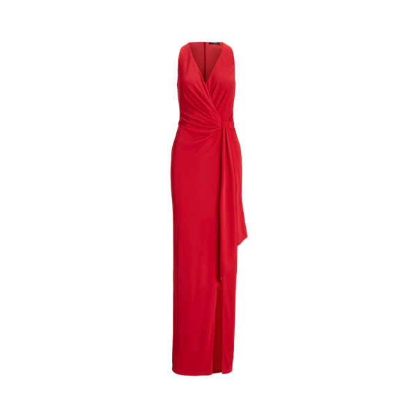 Stretch Jersey Sleeveless Gown Lauren 1