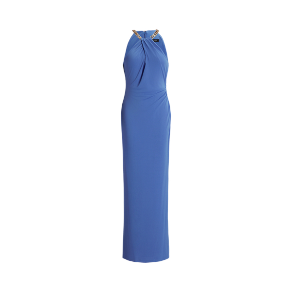 Jersey Halter Gown