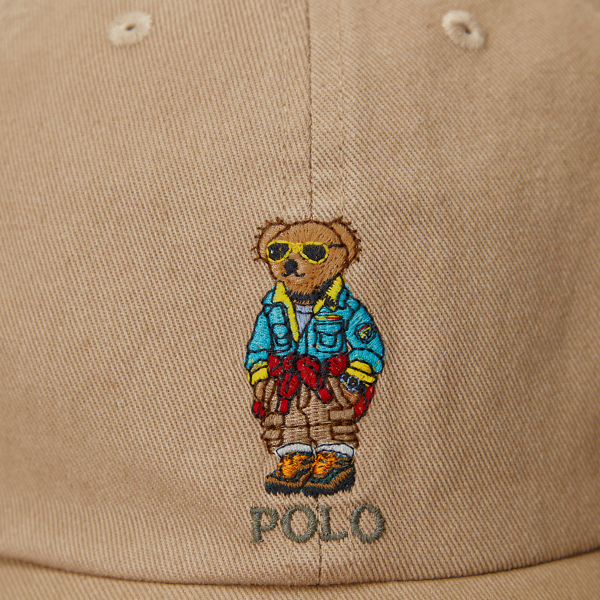 Chino-Baseballkappe mit Polo Bear Boys 6-14 Years in Retro-Khaki 3