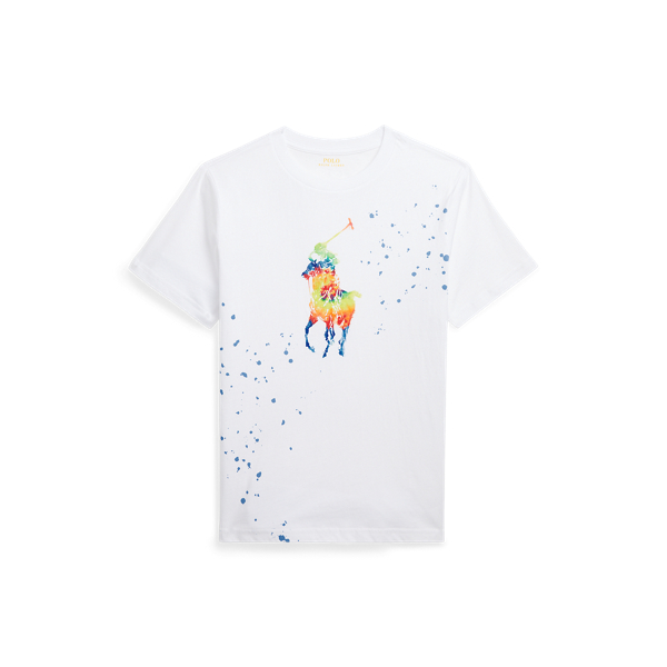 Tie-Dye Big Pony Cotton Jersey Tee Boys 6-14 Years 1