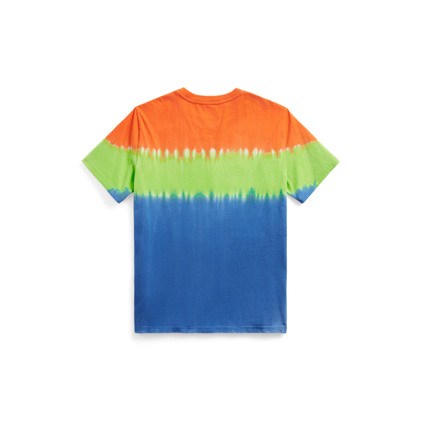 Batik-T-Shirt mit Polo Bear Boys 6-14 Years in Sternsaphir multi 2