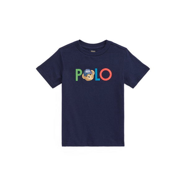 Polo Bear Logo Cotton Tee Boys 2-7 1
