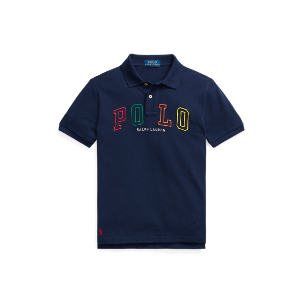 Polo logo en coton piqu&eacute; Boys 6-14 Years en 1