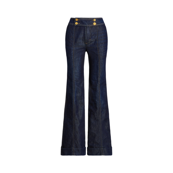 Denim Flare Trouser Lauren 1