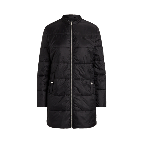 Black Quilted Jacket Lauren 2