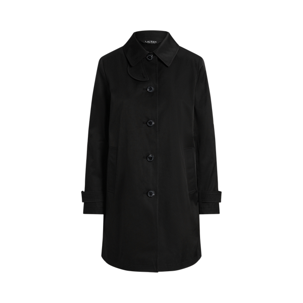 Cotton-Blend Trench Coat Lauren 1