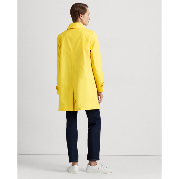 Trenchcoat aus Baumwollmischgewebe Lauren in Sunfish Yellow 5