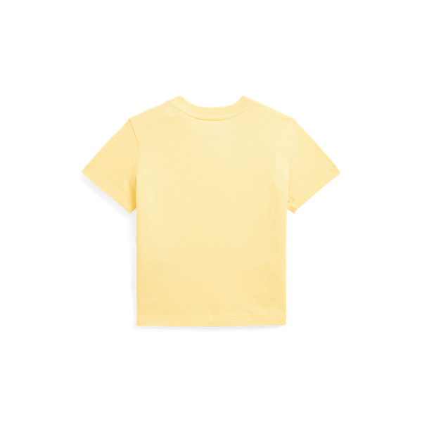Corn Yellow Cotton Jersey Crewneck Tee Baby Boy 2