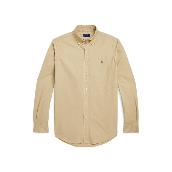 Garment dyed oxford shirt ralph lauren online