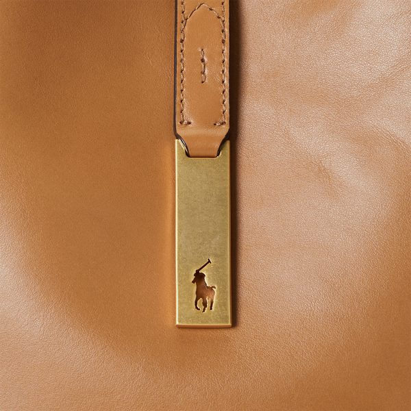 Polo ID ミディアム レザー ショルダー バッグ | ラルフ