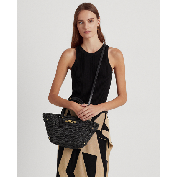Straw Small Daphney Tote Bag
