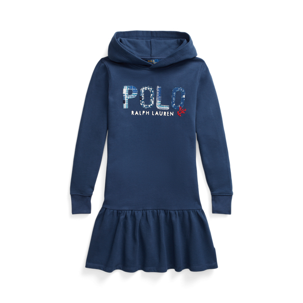 Logo Fleece Hoodie Dress