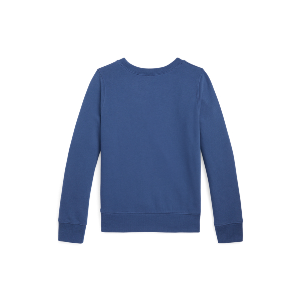 Night Navy Polo Bear Fleece Pullover Girls 7-14 Years 2