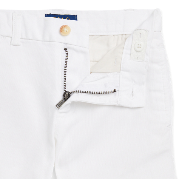Straight-Fit Hose aus abriebfestem Twill Boys 1.5-6 Years in Deckbeizen-Wei&szlig; 3