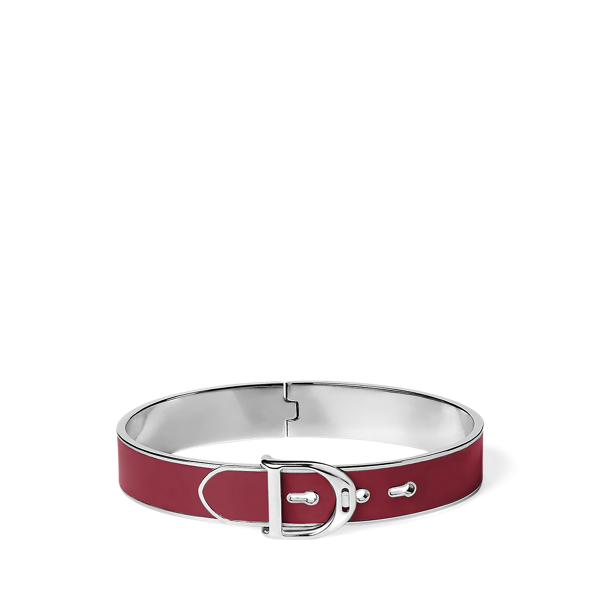 Red Armband Welington aus Emaille Ralph Lauren Collection 1