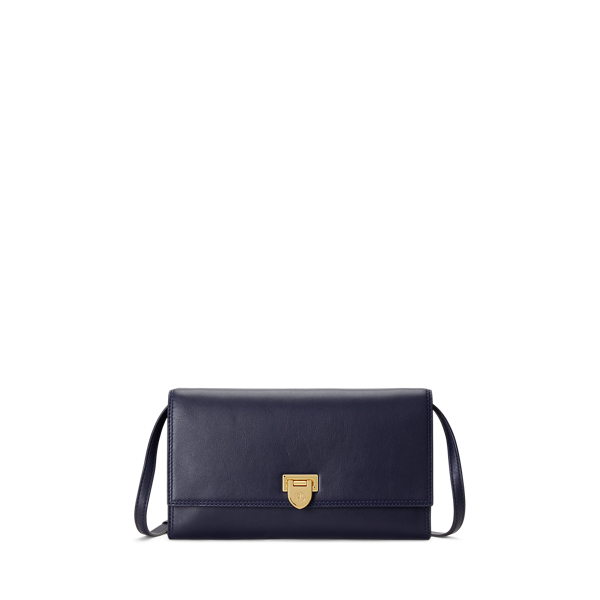 Clutch moyen Evan en cuir Lauren en 1