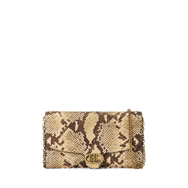 Faux-Snakeskin Medium Adair Crossbody